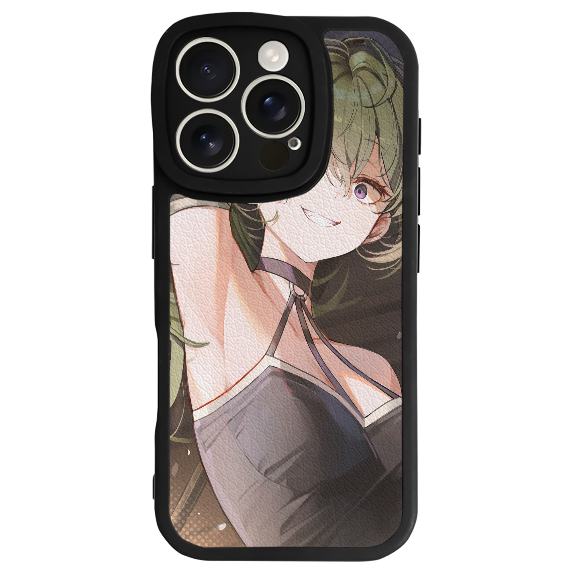（画像用） 葬送のフリーレン Frieren 【iPhone 16シリーズ対応】シリコンスマホケース（レザー調） 材質：シリコン